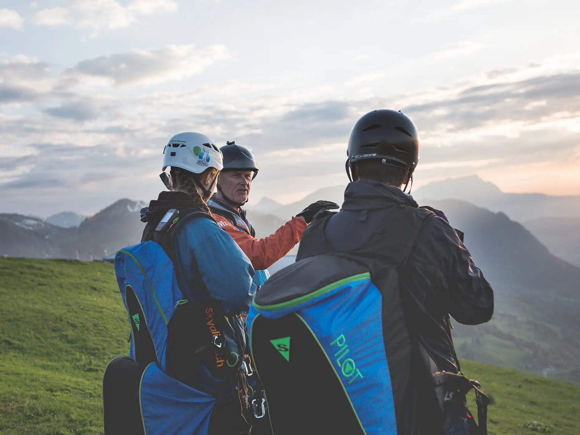 Höchste Sicherheit mit Skyglide, Paragliding