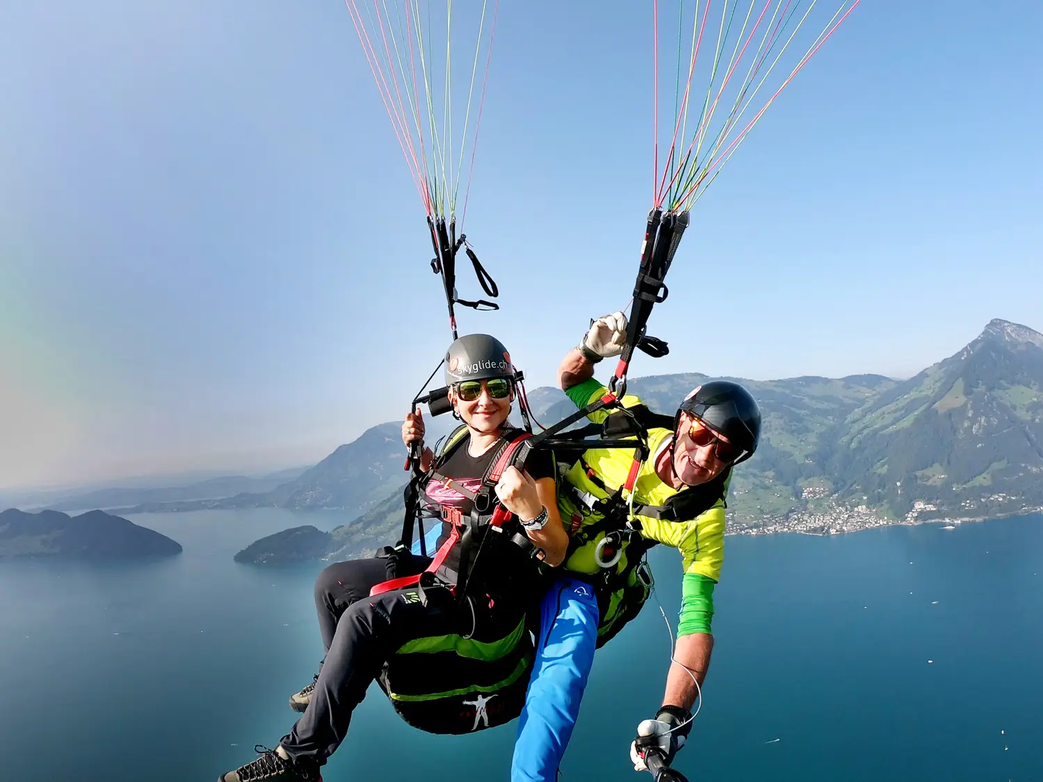 Paragliding Tandemflug in Luzern und Zentralschweiz: Ein perfektes Erlebnis