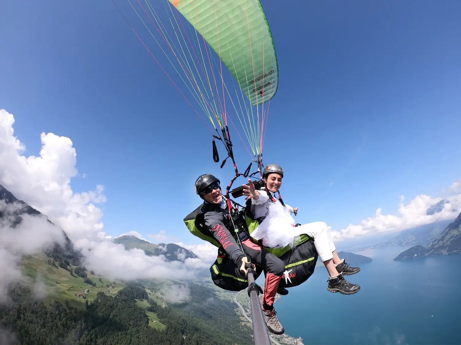 Skyglide – Paragliding Tandemflug in Luzern und Zentralschweiz